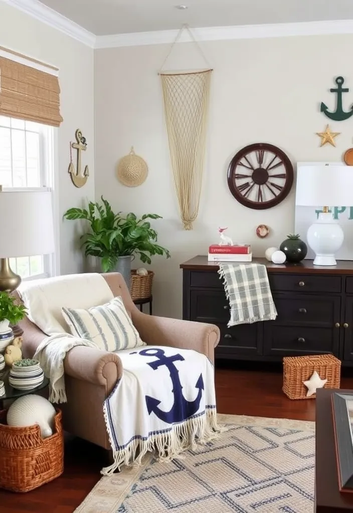 10 Fisherman Aesthetic Decor Ideas That'll Transform Your Space Into a Nautical Paradise! - 9. Nautical Accessories