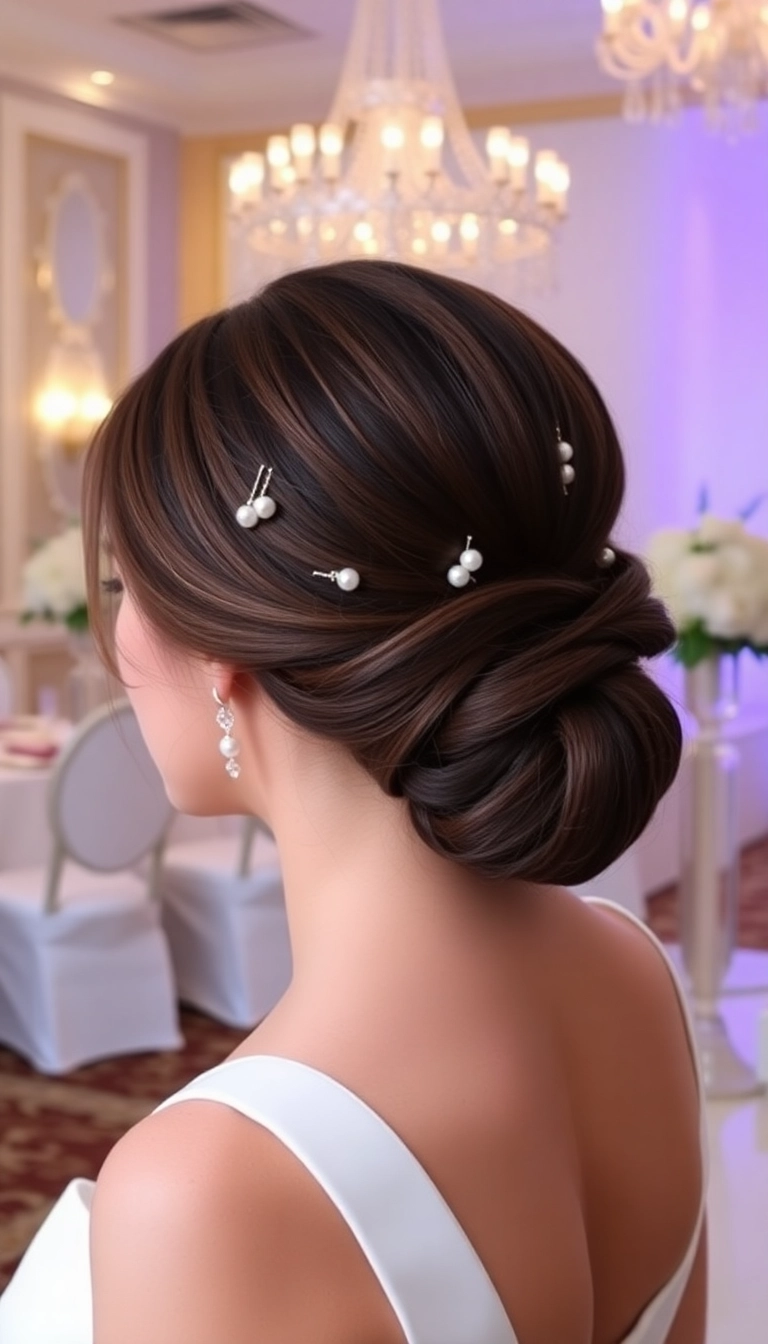 22 Chic Medium Hairstyles for the Mother of the Groom You Won't Believe Exist! - 2. Elegant Chignon