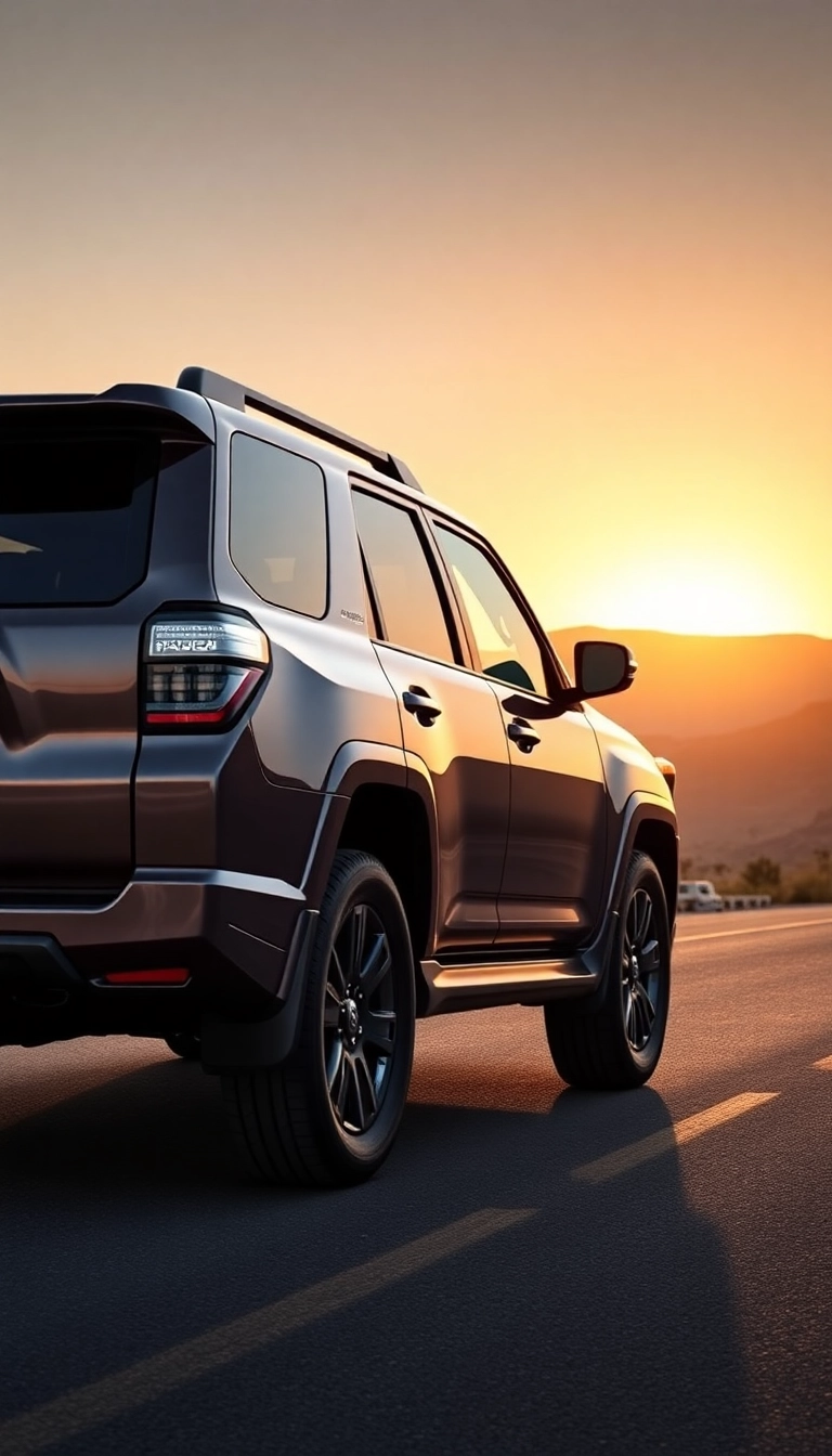 Can the 2025 Toyota 4Runner TRD Pro Deliver Impressive Fuel Efficiency? The Answer Will Surprise You! - 2. Optimized Aerodynamics: Sleek Design Meets Functionality