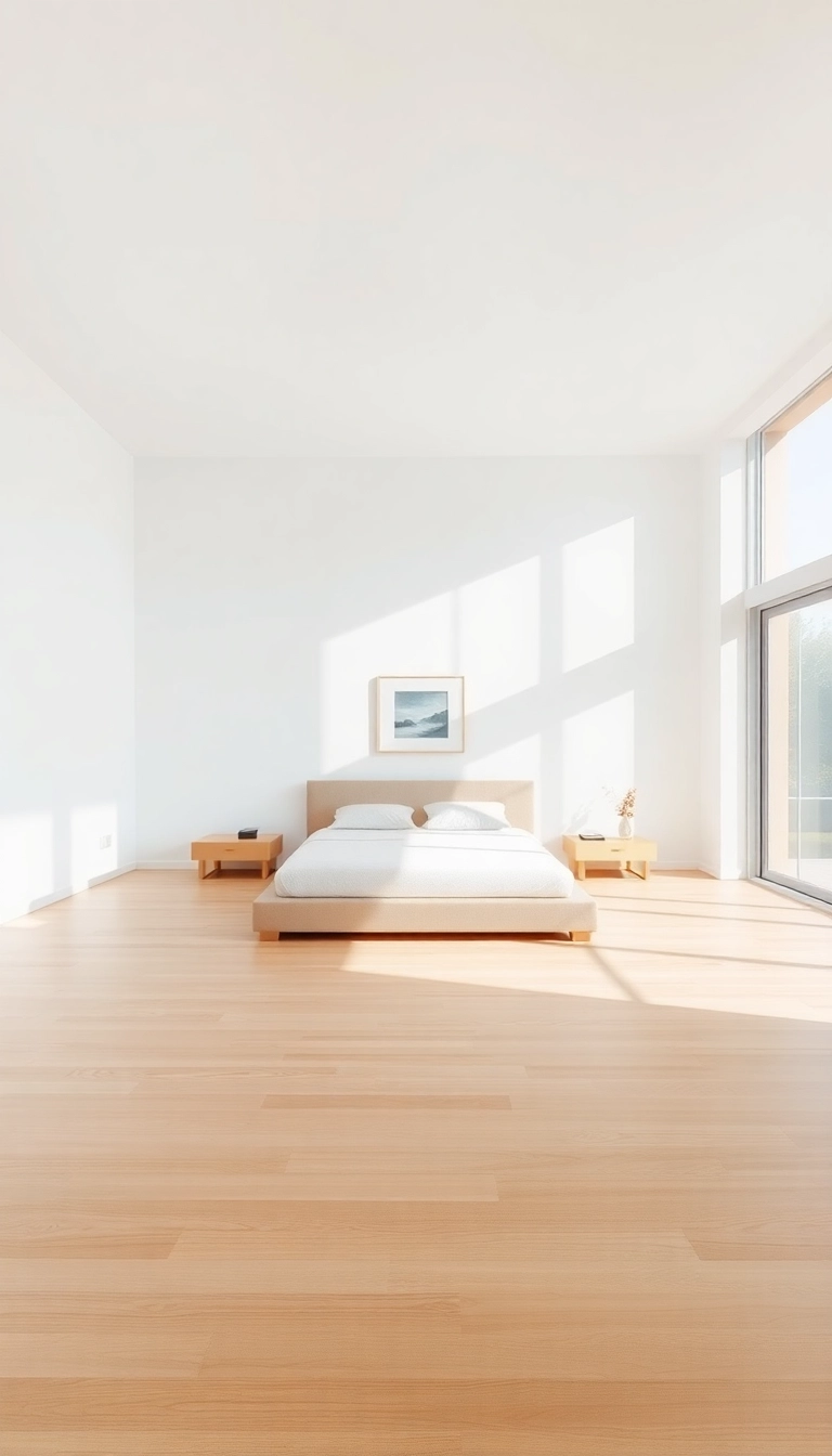 21 Minimalist Bedroom Inspirations That Will Transform Your Space (You Won't Believe #8!) - 8. Play with Negative Space