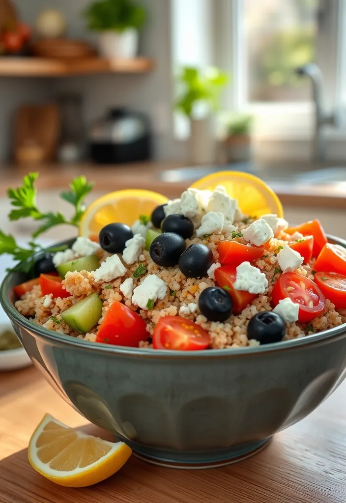 21 Quick and Healthy Meals You Can Make in Under 30 Minutes (Yum!) - 6. Mediterranean Chickpea Bowl