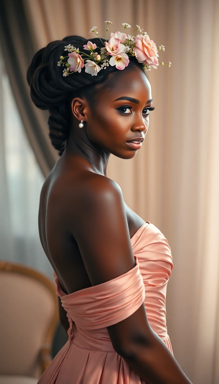 24 Stunning Braided Hairstyles for Black Women That Will Turn Heads! - 14. Braided Crown