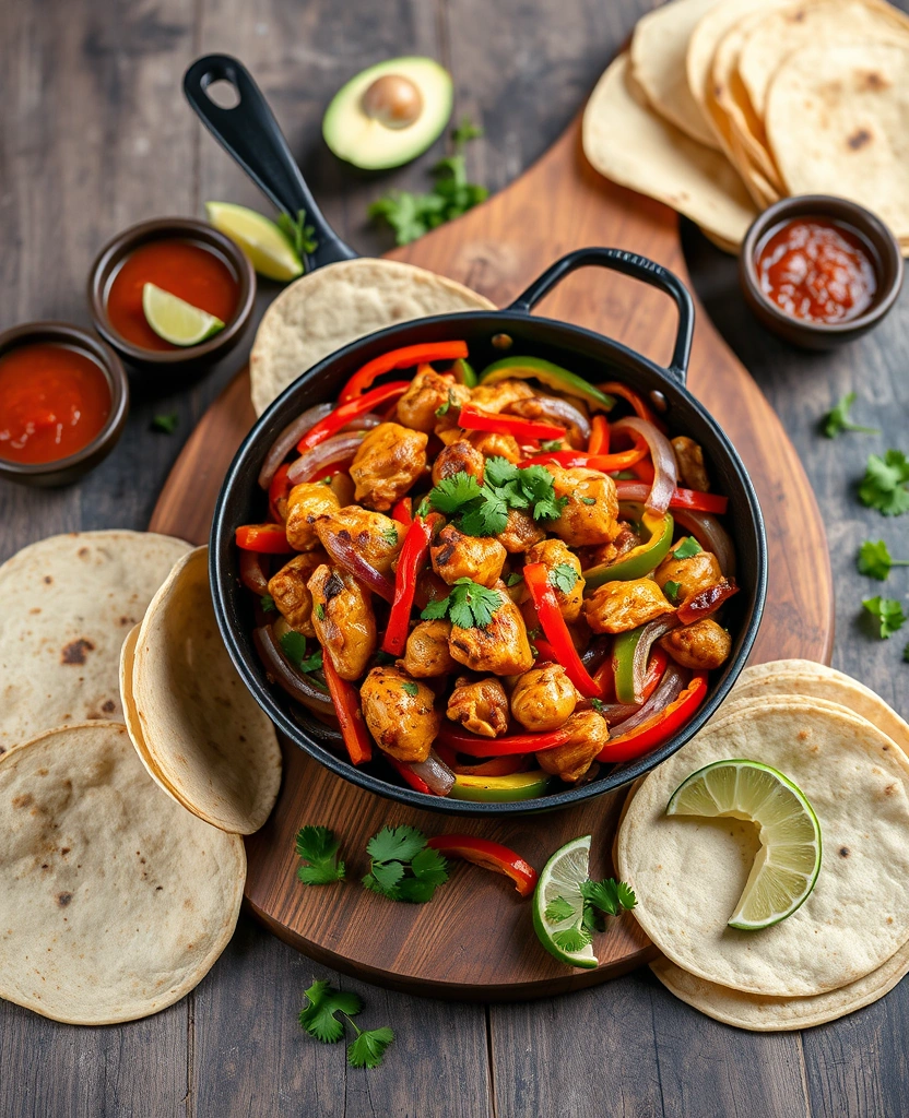 10 Easy Dinner Recipes That Are Perfect for Busy Weeknights! - 2. One-Pan Chicken Fajitas