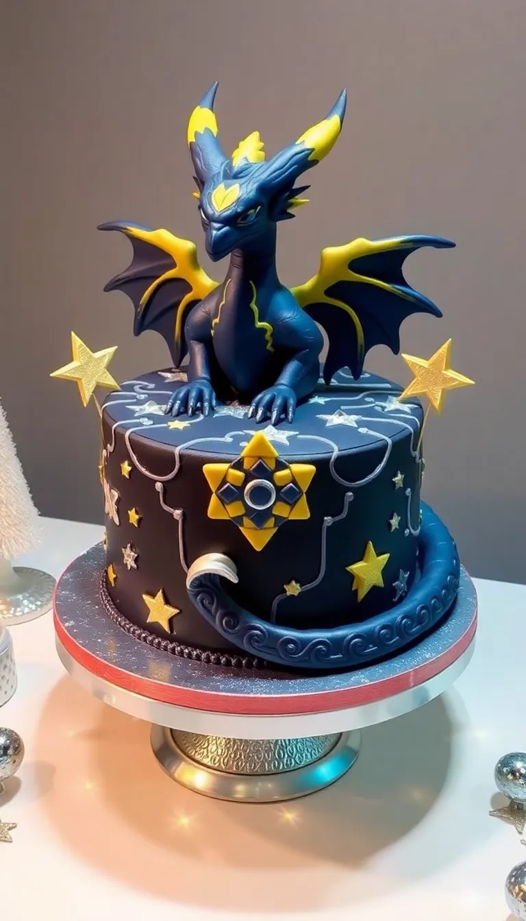 12 Must-Have Pokemon Cake Ideas for the Ultimate Themed Party (Your Guests Will Be Jealous!) - 6. Legendary Pokémon Cake