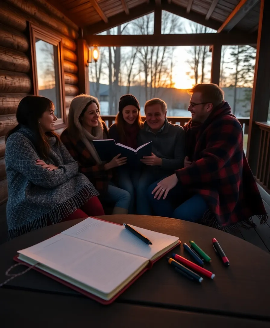 19 Fun Cabin Activities for Families That Will Bring You Closer Together (You’ll Love #13!) - 19. Family Reflection Time