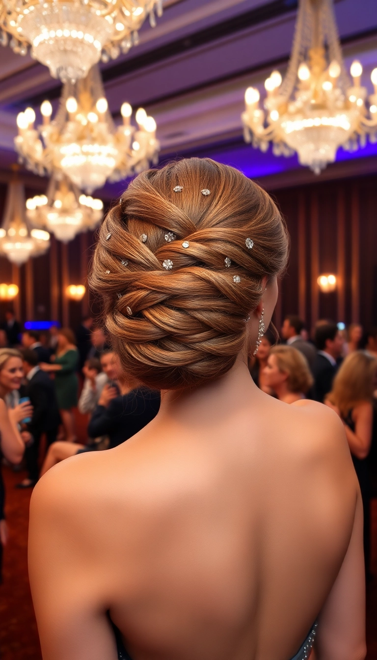 14 French Pin Hairstyles That'll Make You Look Effortlessly Chic (You Won't Believe #7!) - 7. The Twisted Updo