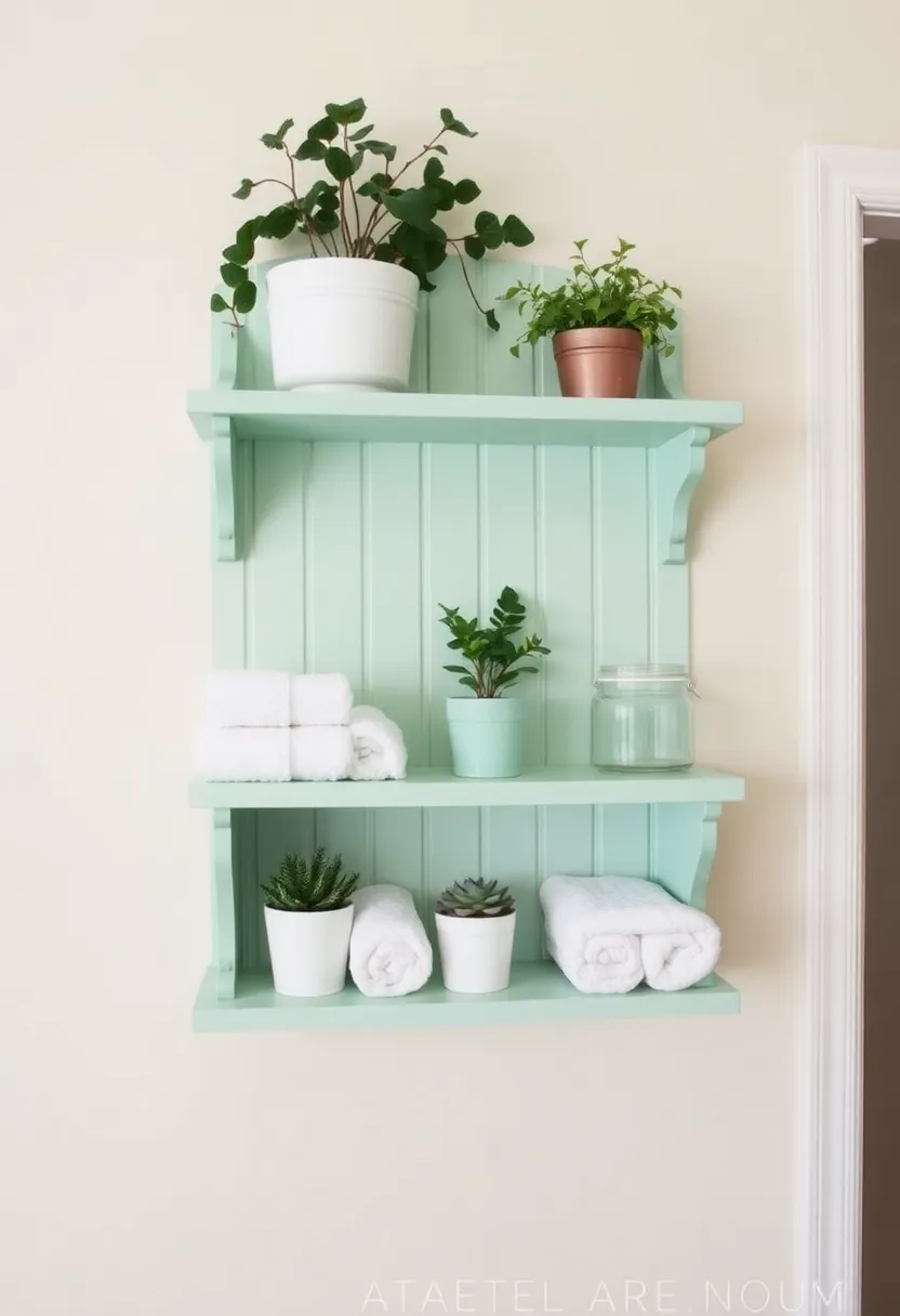 10 Simple DIY Beadboard Ideas To Elevate Your Bathroom Style! - 3. Bead Board Shelves