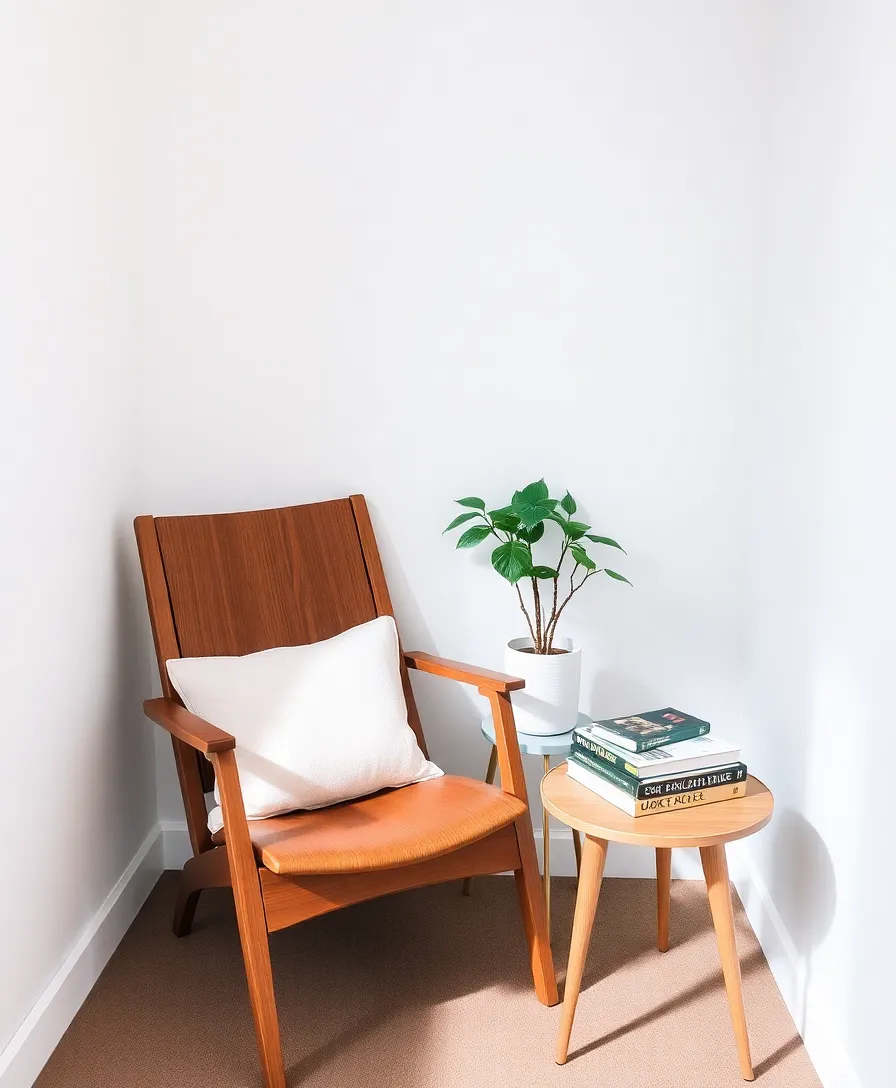 13 Wood Cabin Reading Nooks That Will Make You Want to Curl Up with a Book! - 6. The Minimalist Haven