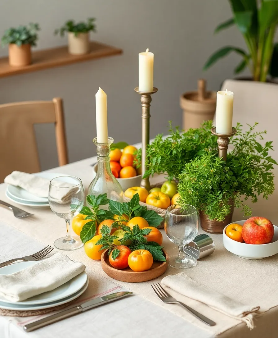 Christmas Table Settings: How to Create the Perfect Holiday Table! - 15. Eco-Friendly Christmas Table