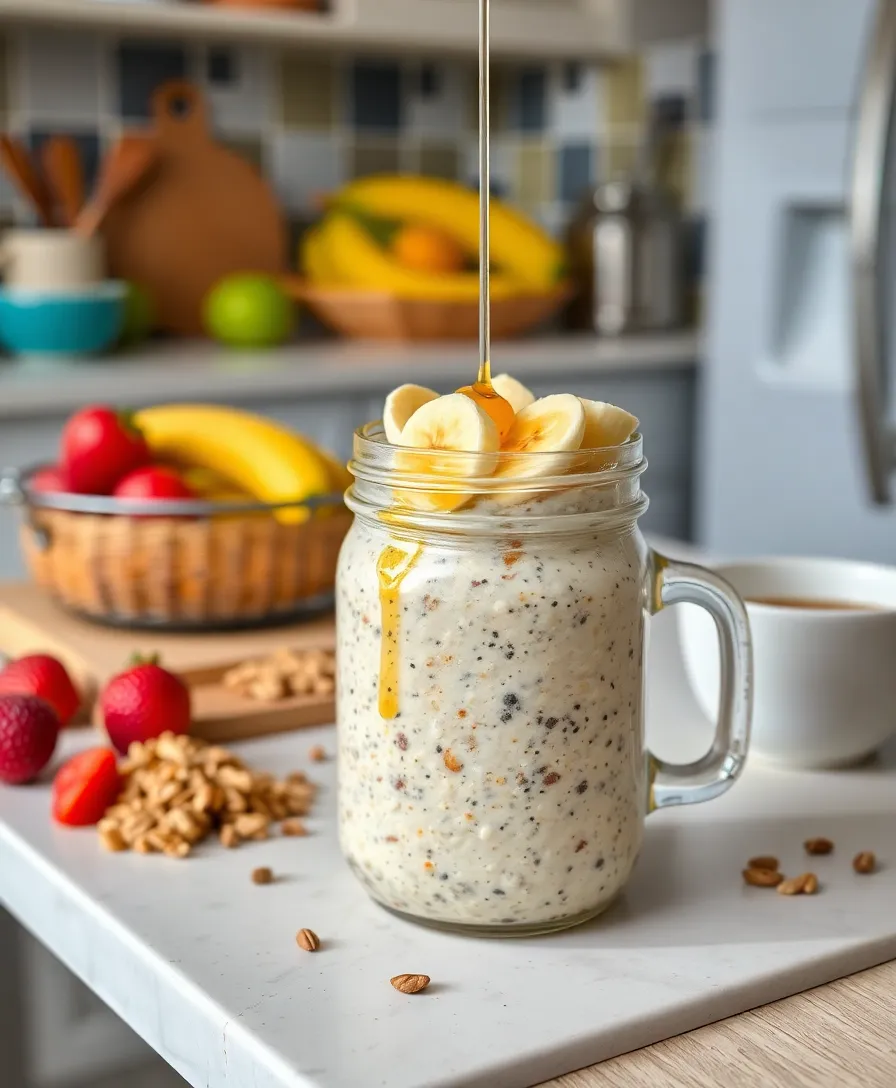 20 Breakfast Ideas That Will Change Your Morning Game (You Won’t Want to Skip #9!) - 5. Overnight Oats with Peanut Butter