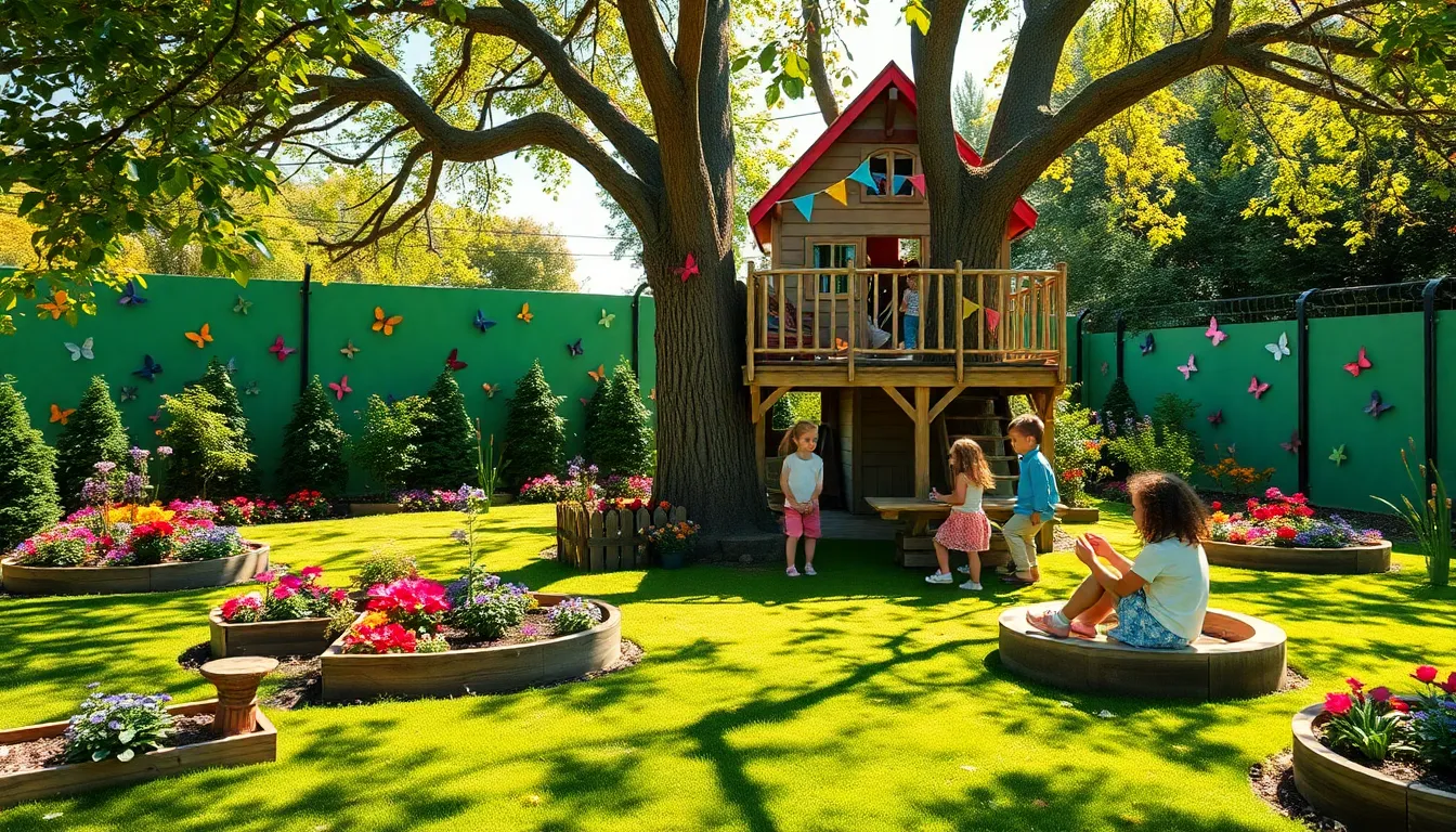 21 Creative Kids Outdoor Play Area Ideas That Will Encourage Imagination (Wait Until You See #7!)