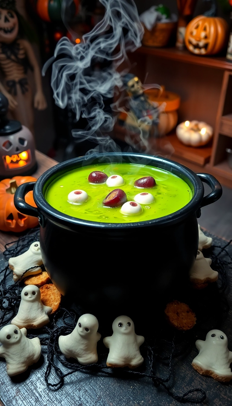 25 Spooky Dinner Ideas That'll Make Your Halloween Night Unforgettable! - 1. Witches' Brew Soup