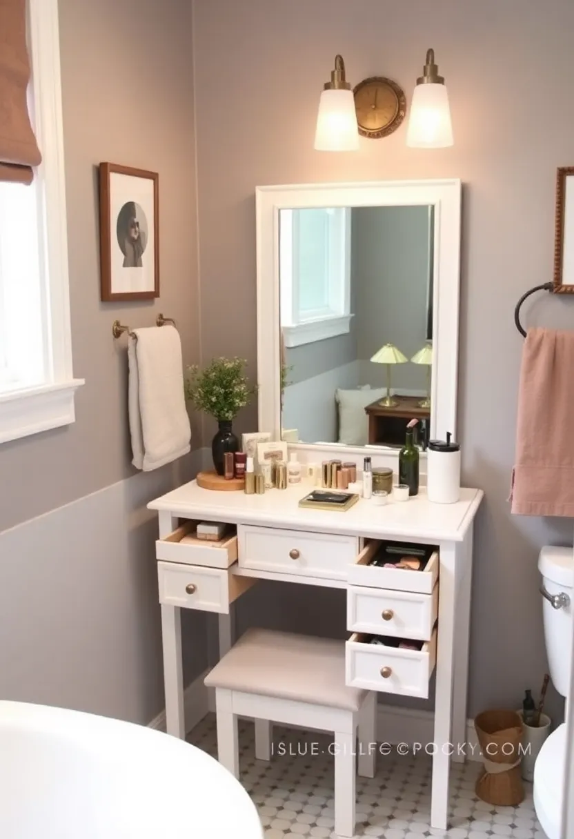 21 Bathroom Storage Hacks That'll Transform Your Space (You Won't Believe #10!) - 20. Create a DIY Vanity with Storage