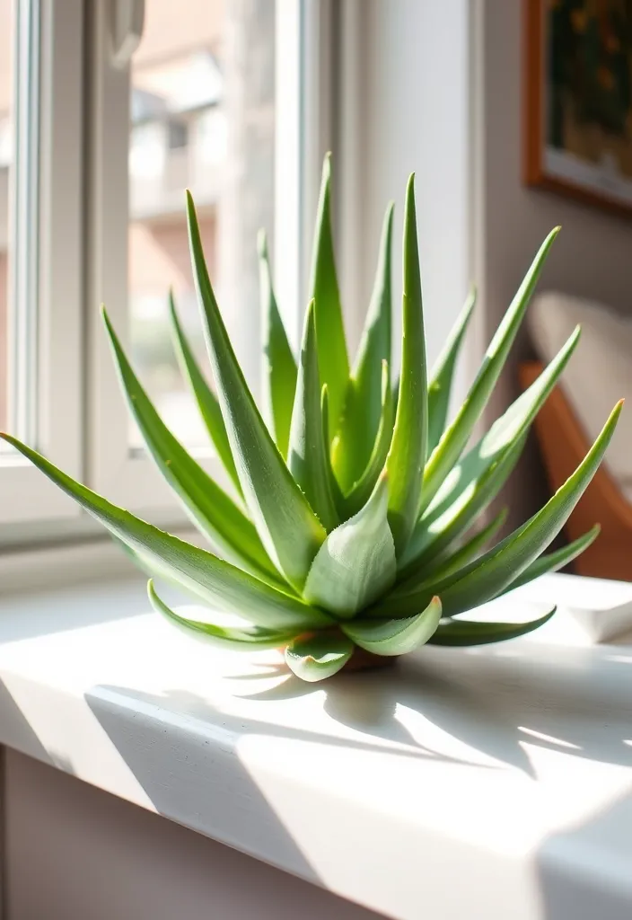 15 Air-Purifying Plants That'll Transform Your Home into a Breath of Fresh Air! - 12. Aloe Vera (Aloe barbadensis miller)