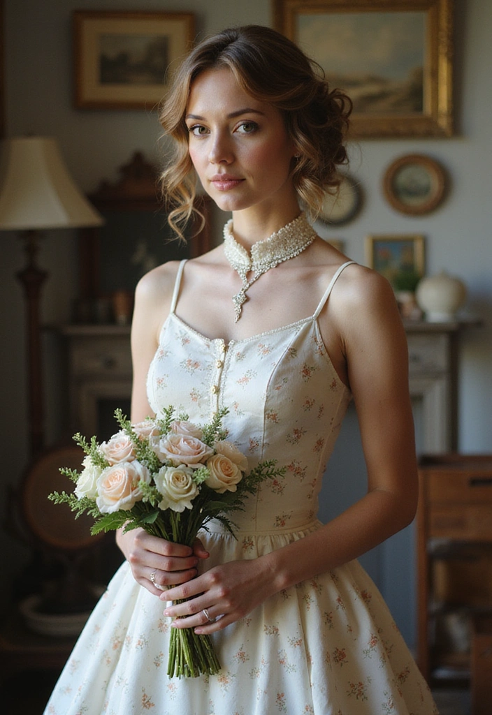 11 Short Wedding Dresses That Are Perfect for a Fun and Flirty Bride (Check Out #6!) - 4. Vintage-Inspired Charm