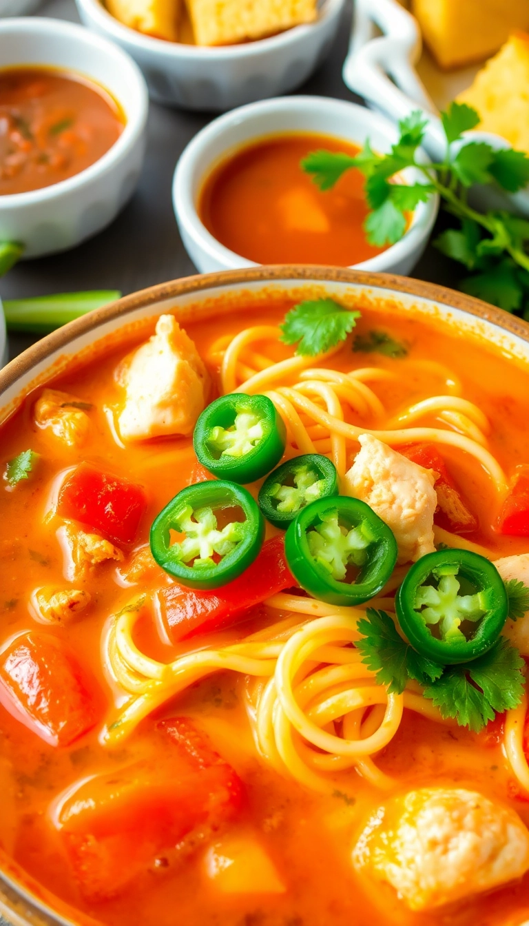 25 Mind-Blowing Chicken Noodle Soup Recipes You Need to Try Right Now! - 3. Spicy Chicken Noodle Soup