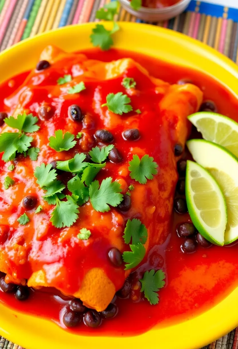 13 Homemade Delicacy Foods That Will Make You Feel Like a Master Chef! (Try #5 Tonight!) - 10. Sweet Potato and Black Bean Enchiladas