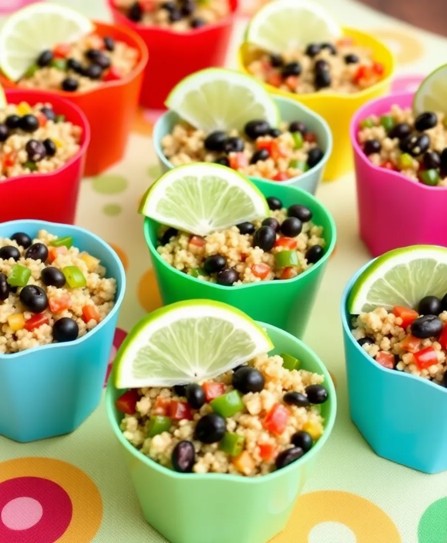 18 Healthy Snacks Your Kids Will Actually Love (Surprise #9 Is a Game Changer!) - 14. Quinoa Salad Cups