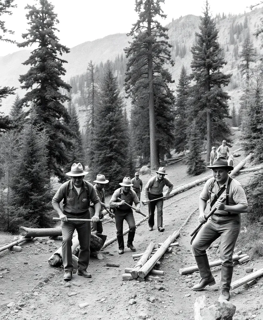 Discover the Untold History of Yellowstone National Park: 11 Fascinating Facts! - 6. The Impact of the Civilian Conservation Corps