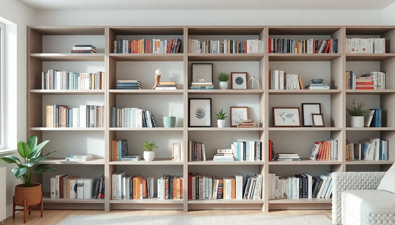 4 Minimalist Bookshelf Organization Tips for a Clutter-Free Home!