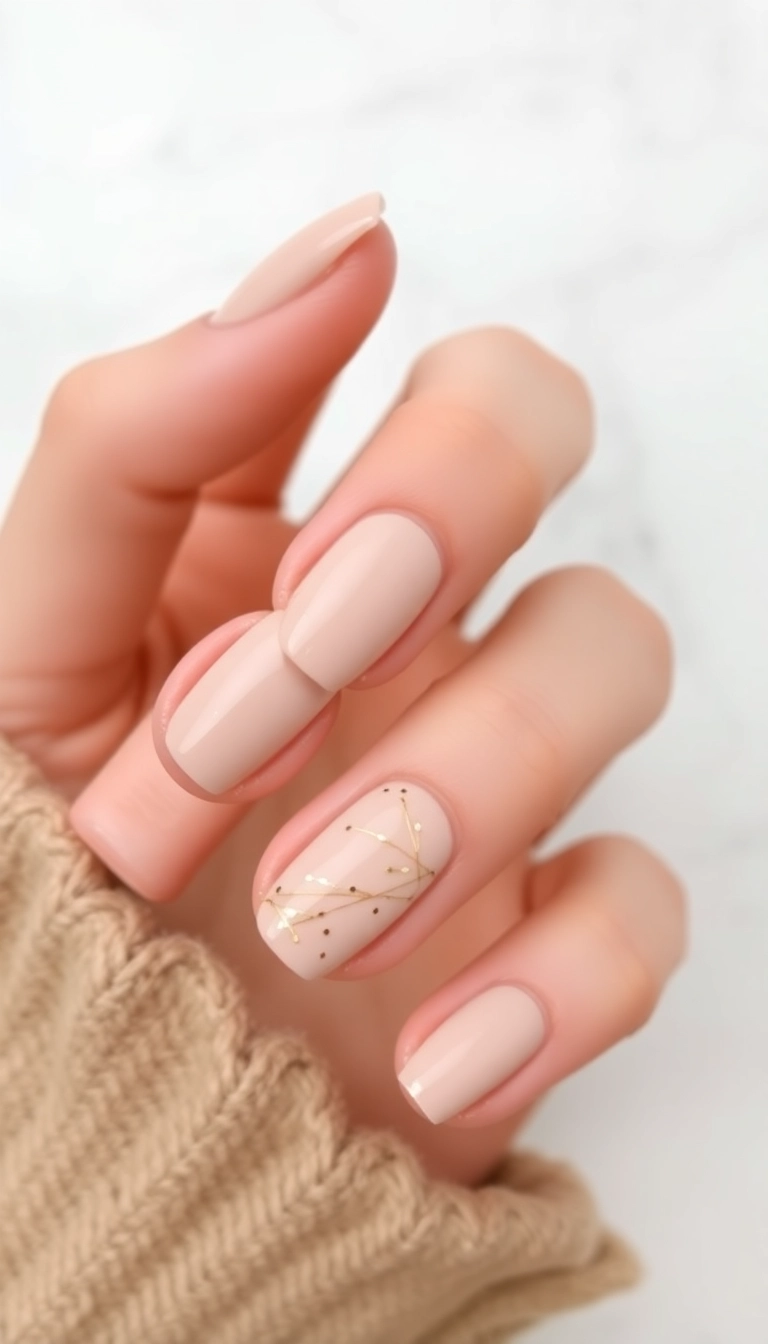 20 Stunning Boho Nail Ideas That Will Make You the Trendsetter of Your Squad! - 10. Minimalistic Bohemian