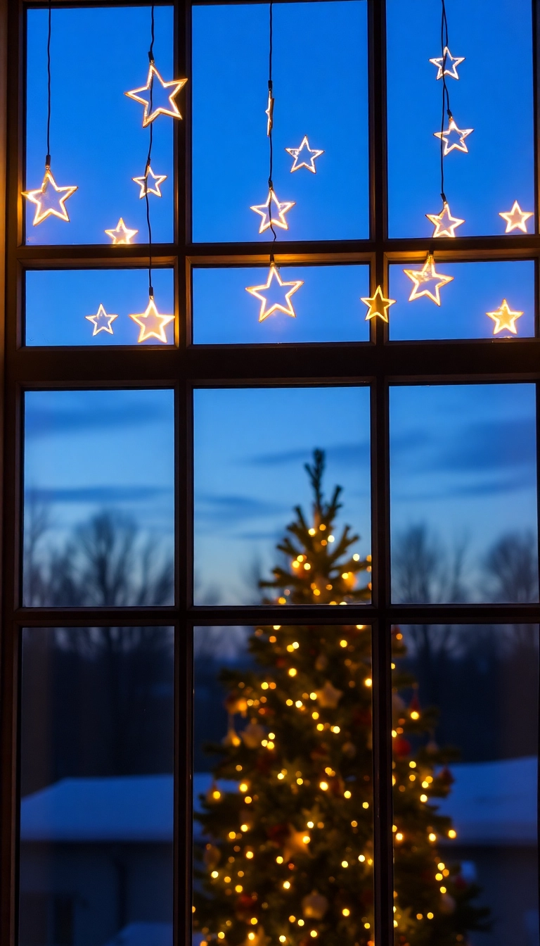 12 Vintage Christmas Lights That’ll Make Your Home Glow with Nostalgia! - 10. Star-Shaped Lights