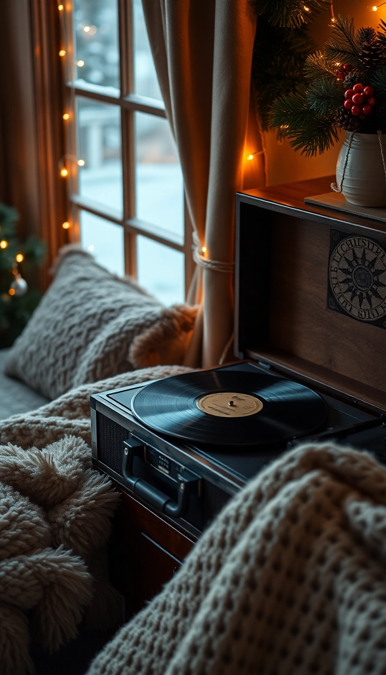 19 Nostalgic Vintage Christmas Decor Inspirations That Will Transport You Back in Time (#9 Is a Must-See!) - 13. Vintage Christmas Music