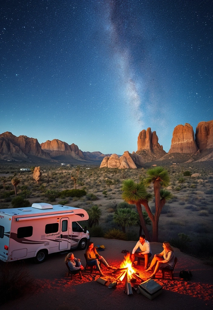 10 Hidden Gem RV Stops You Need to Explore This Year! - 8. Joshua Tree National Park, California