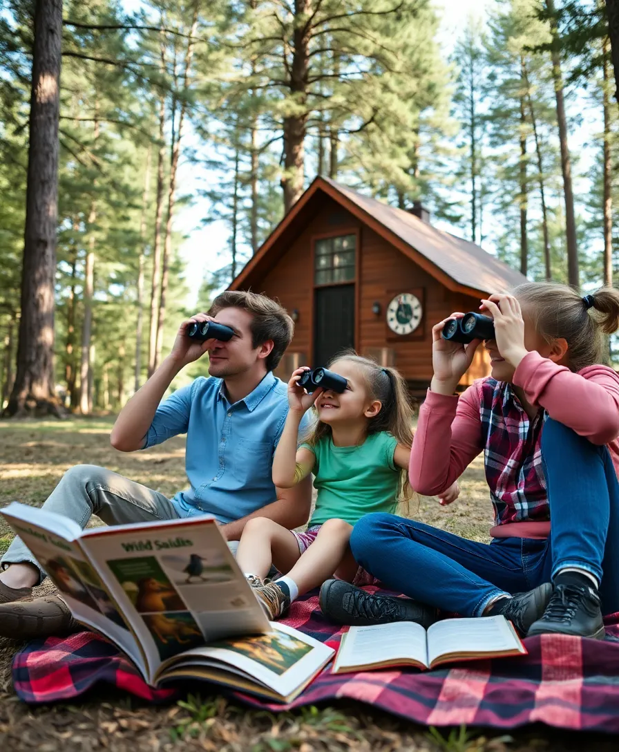 19 Fun Cabin Activities for Families That Will Bring You Closer Together (You’ll Love #13!) - 12. Wildlife Watching