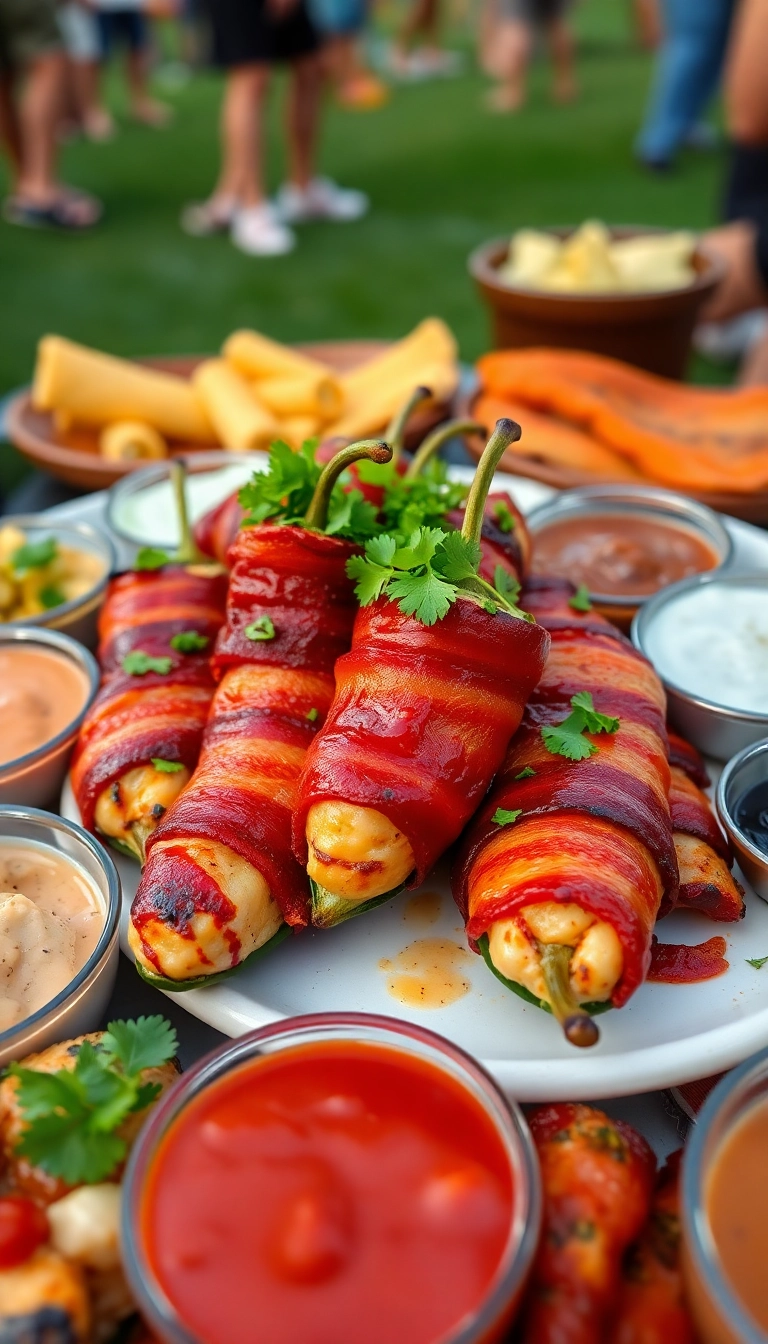 20 Tailgate Food Ideas That Make Game Day Unforgettable (You Won't Believe #7!) - 8. Stuffed Jalapeños