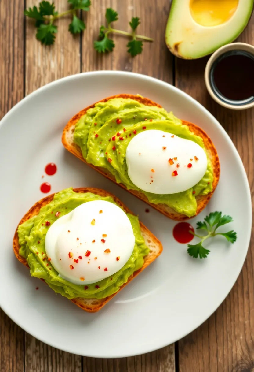 10 Gourmet Breakfast Ideas That Will Make You Feel Like a Chef (Brunch Goals!) - 3. Avocado Toast with Poached Egg