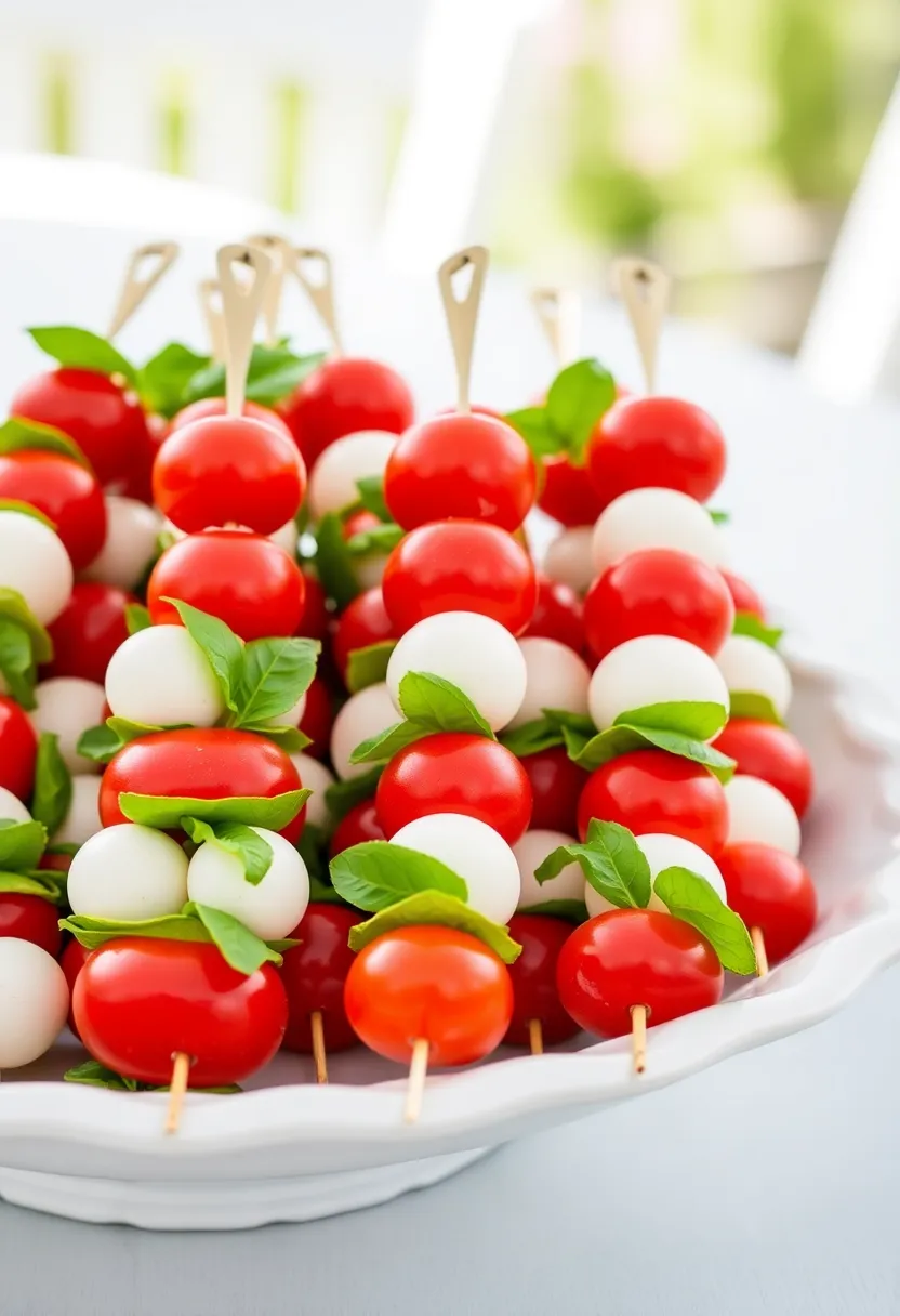 20 Self-Care Snack Recipe Ideas That Are So Delicious You Won't Want to Share! - 18. Caprese Skewers