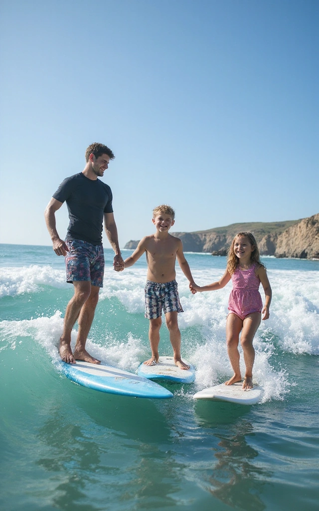 20 Unforgettable Beach Activities for Families to Enjoy This Summer! - 6. Surfing Lessons