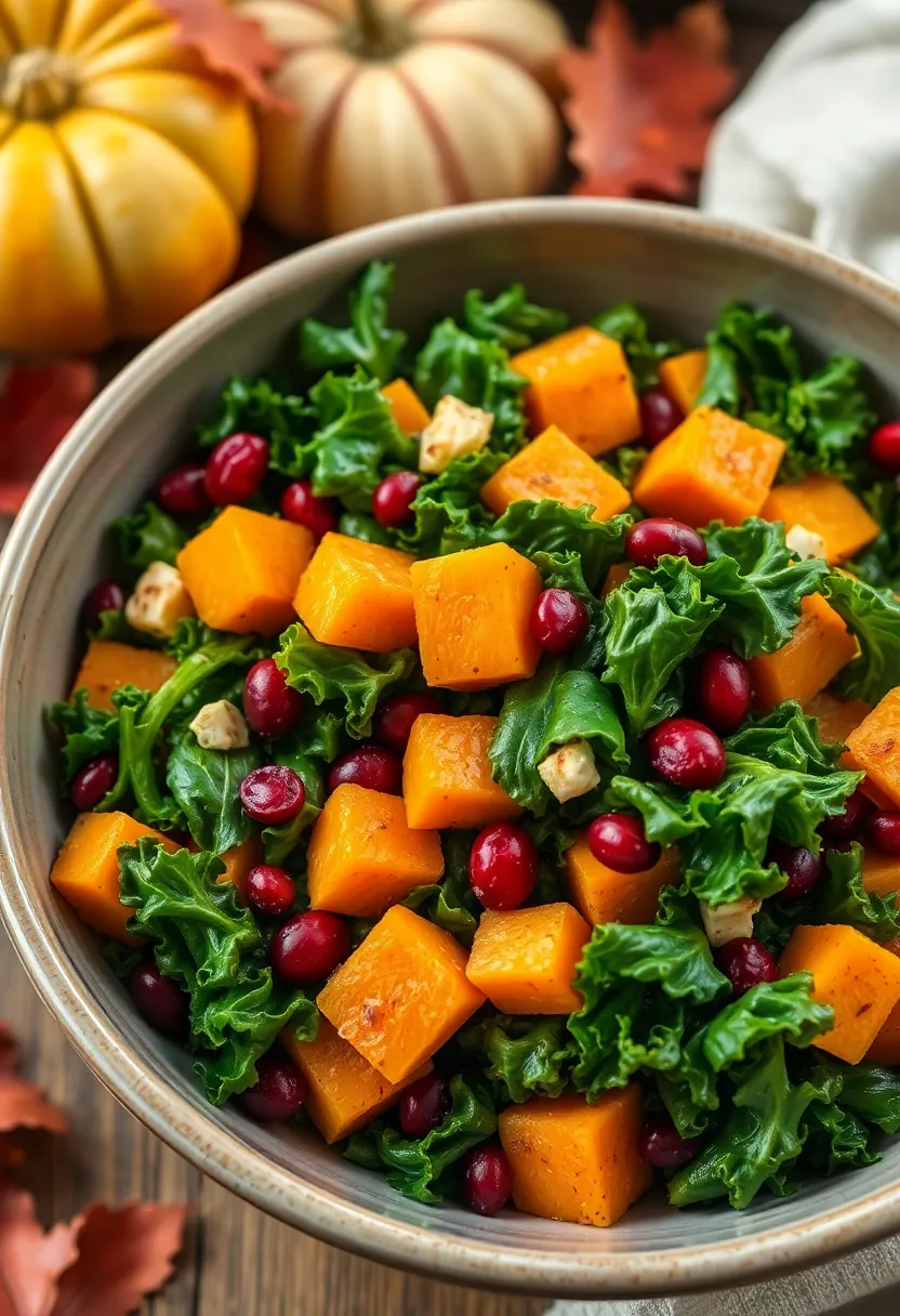 18 Fresh and Easy Healthy Salads That Will Keep You Fit (You’ll Want to Try #7!) - 10. Sweet Potato & Kale Salad