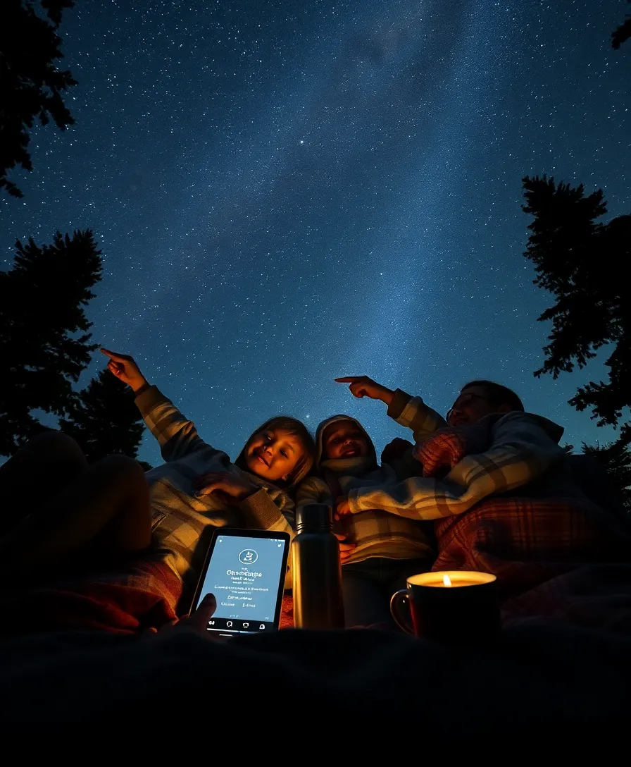 19 Fun Cabin Activities for Families That Will Bring You Closer Together (You’ll Love #13!) - 7. Stargazing Night