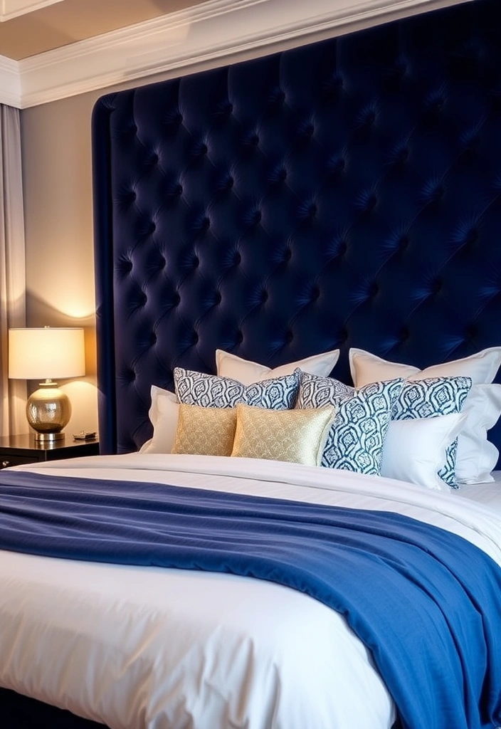 12 Luxurious Bedding Ideas That Will Transform Your Bedroom into a 5-Star Retreat! - 3. Statement Headboards