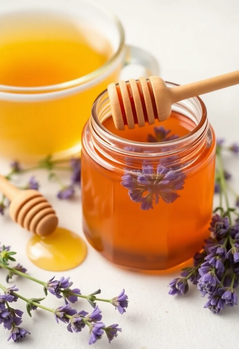 14 Seasonal Self Care Recipes for Cozy Nights In (You Won't Want to Miss #9!) - 13. Lavender Infused Honey