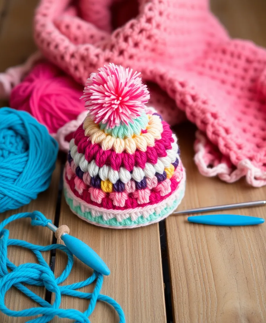 21 Easy DIY Crochet Projects for Beginners That Are Totally Doable (You Can Do #7!) - 13. Whimsical Crochet Hats