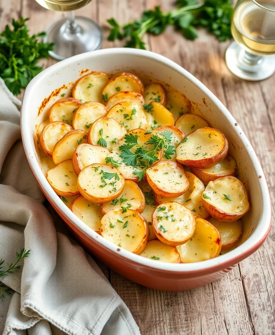 Creamy Potato Recipe Ideas at Home: 10 Must-Try Dishes That Will Wow Your Taste Buds! - 7. Creamy Herbed Potato Bake