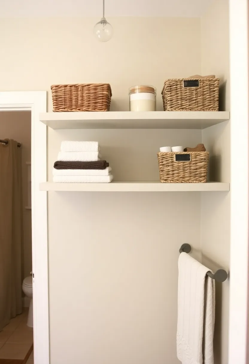 21 Bathroom Storage Hacks That'll Transform Your Space (You Won't Believe #10!) - 12. Utilize the Space Above the Door