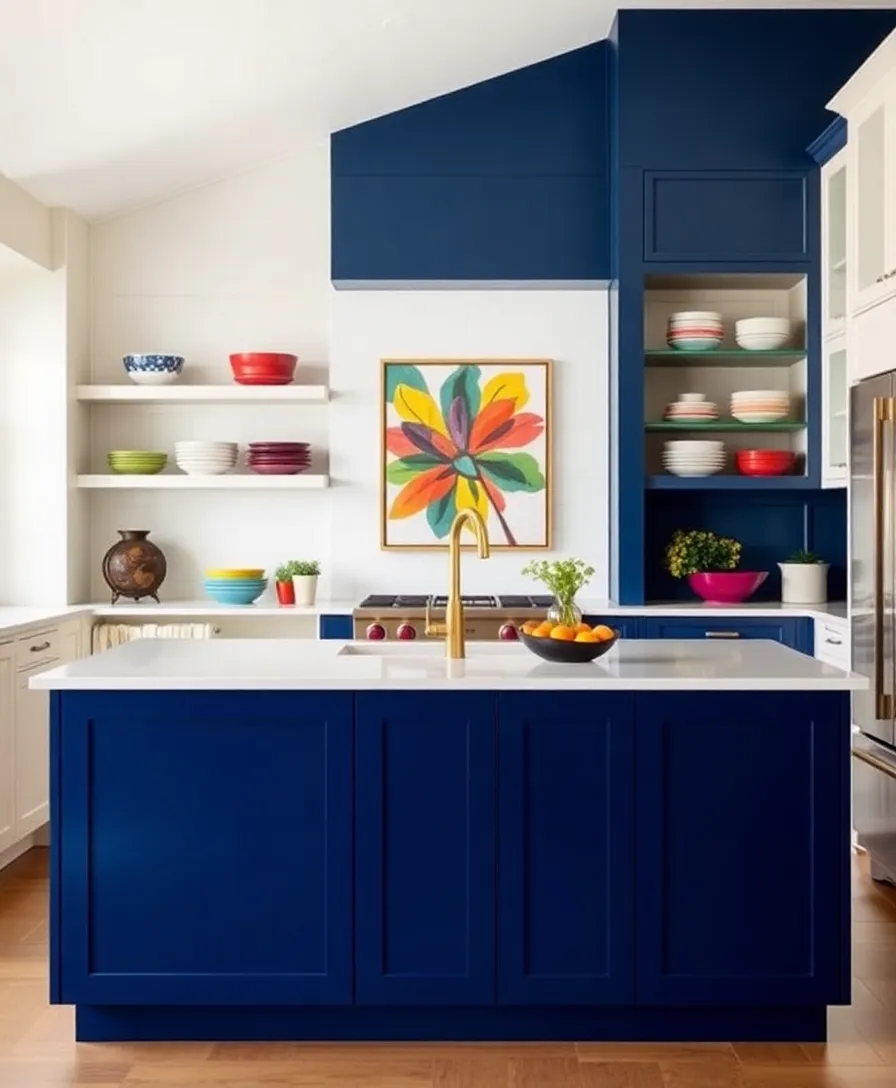 22 Trendy Kitchen Design Ideas That Are Both Stylish and Functional! - 2. Bold Accent Colors