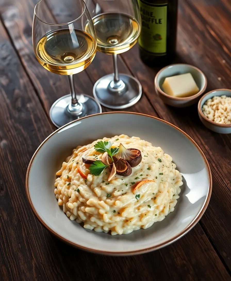 13 Homemade Delicacy Foods That Will Make You Feel Like a Master Chef! (Try #5 Tonight!) - 1. Decadent Truffle Risotto