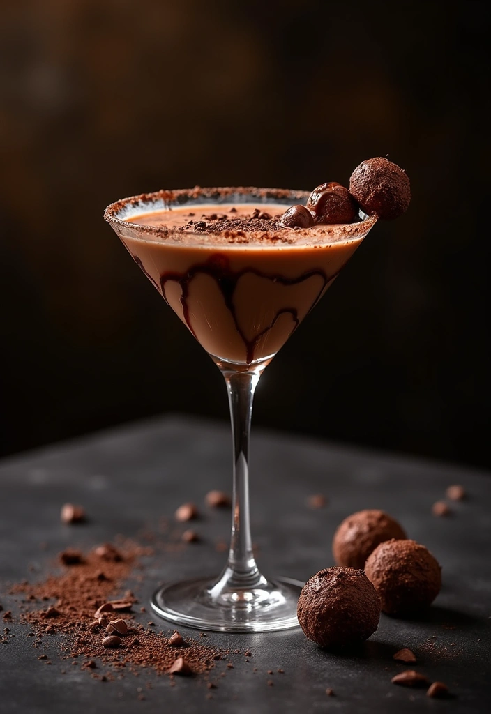 16. Chocolate Martini