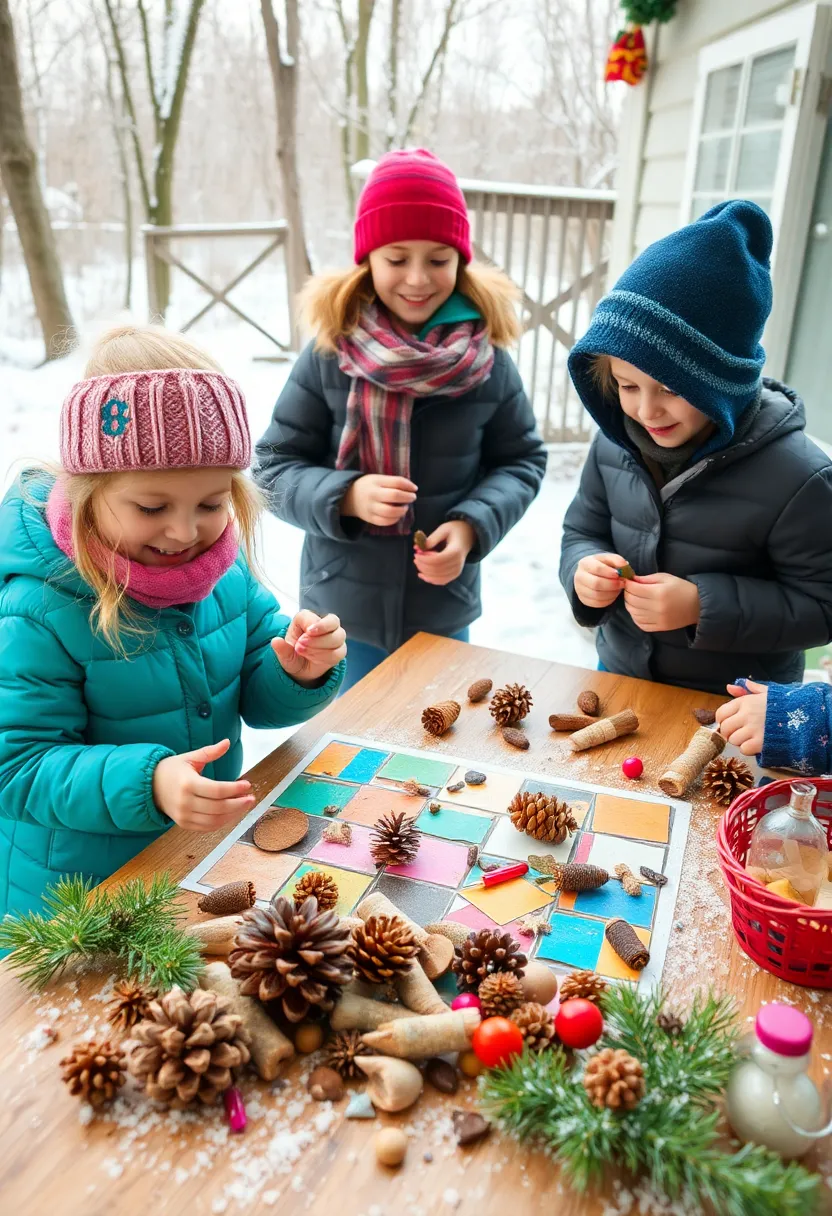 Winter Wonderland: January Preschool Crafts and Ideas This New Year! - 15. Winter Nature Collage