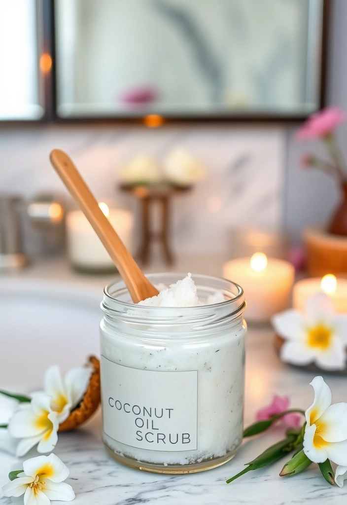 21 Non-Toxic Cleaning Hacks That'll Transform Your Home (Say Goodbye to Chemicals!) - 8. Coconut Oil and Sugar Scrub