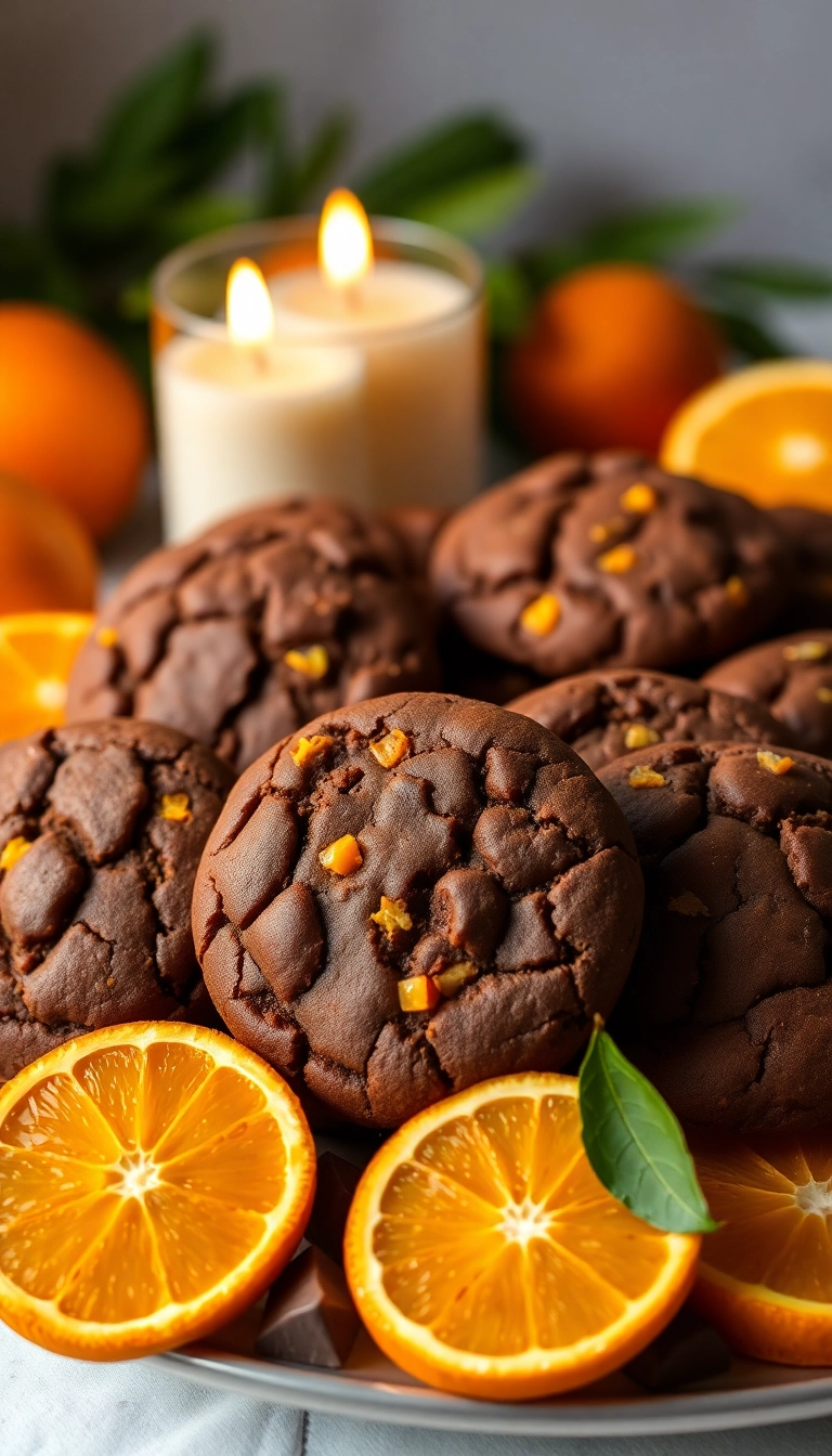 22 Christmas Cookies Ideas That'll Make Your Holidays Sweeter Than Ever! - 21. Chocolate Orange Cookies