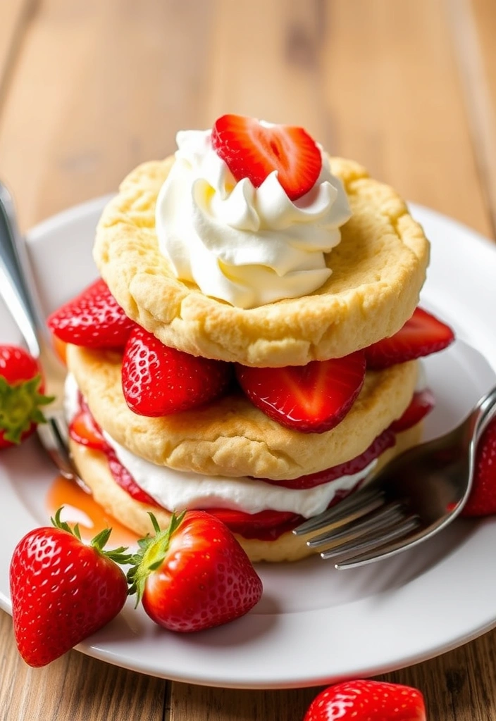 10 Simple Baking Recipes That Even Beginners Can Master (You’ll Be a Pro by #3!) - 9. Strawberry Shortcake