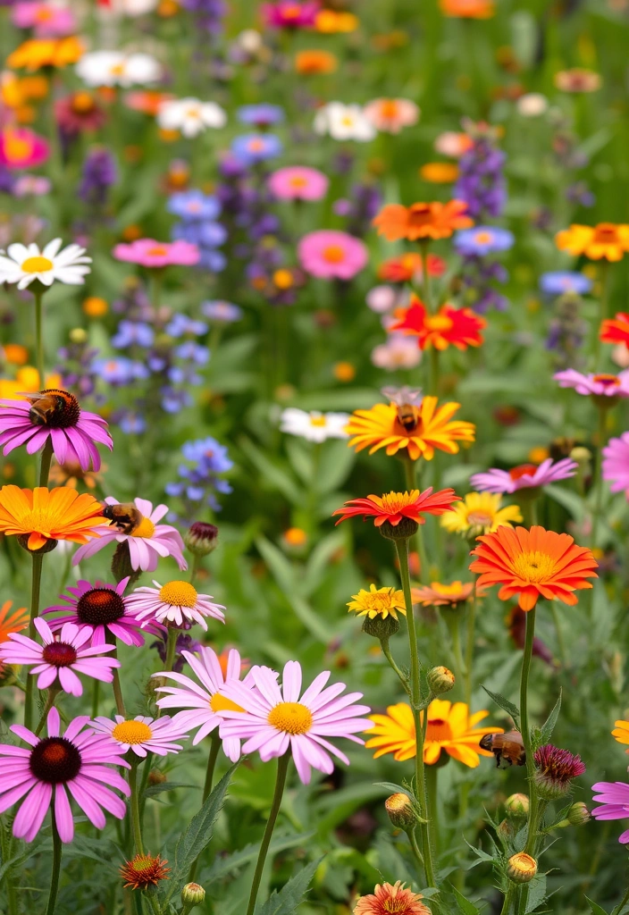 Master Your Self-Sufficient Garden: 15 Seasonal Planting Tips for Year-Round Bounty! - 8. Attracting Pollinators: A Buzzing Garden