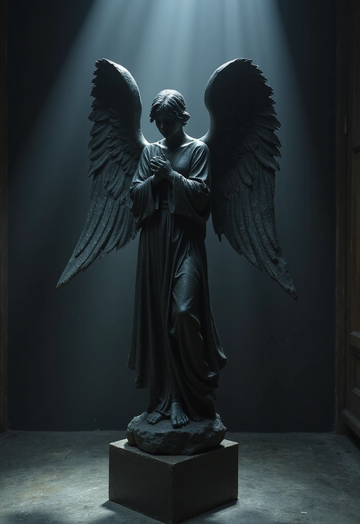 25 Dark Fantasy Decor Ideas That’ll Give Your Home a Hauntingly Beautiful Vibe! - 14. Sinister Sculpture Accents