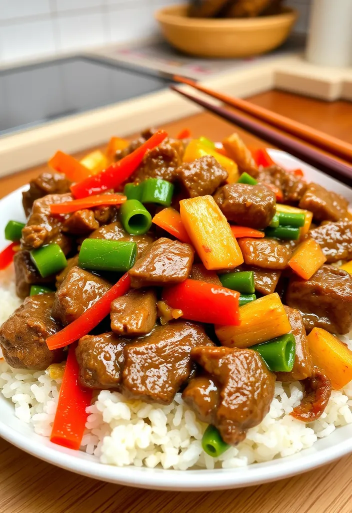 15 Mouthwatering Beef Recipes That Will Make You the Dinner Hero! - 13. Beef and Vegetable Stir-Fry